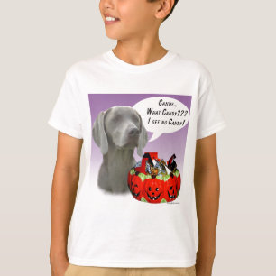 Weimaraner Halloween Candy Tröja