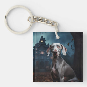 Weimaraner Halloween Skräckinjagande