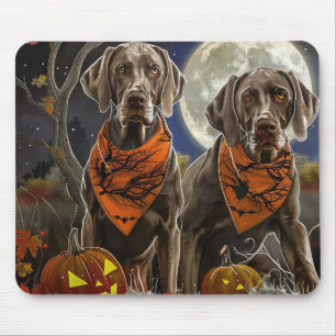 Weimaraner Halloween Spooky Musmatta