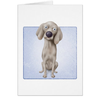 Weimaraner Hälsningskort