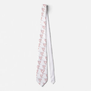 Weimaraner Heart Tillhör Slips