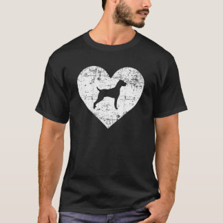 Weimaraner hjärta t shirt