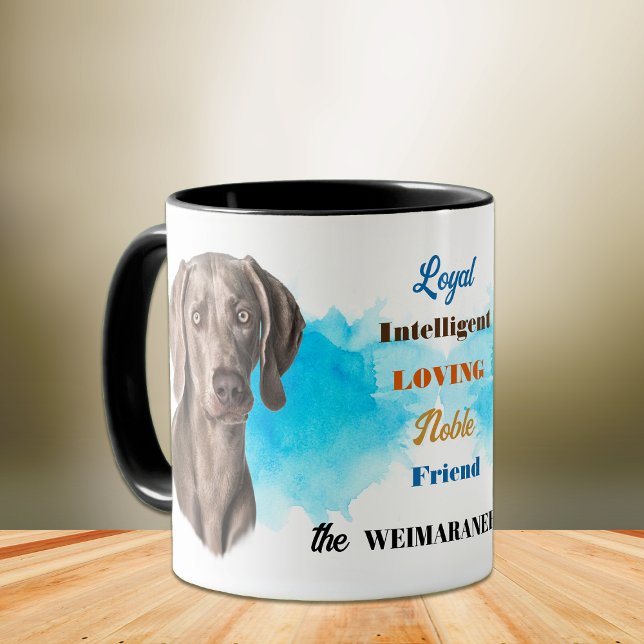 Weimaraner Hund Loyal Friend Mugg (Skapare uppladdad)