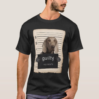 Weimaraner Hund Mugg Shot Bad Hund T Shirt