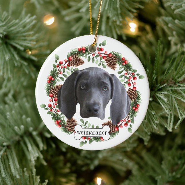 weimaraner hund Personlig Pet Ornament (Träd)