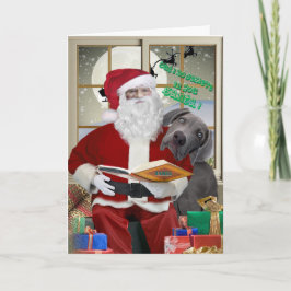 Weimaraner I LIEVE Cards Helgkort