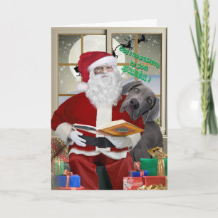 Weimaraner I LIEVE Cards Helgkort
