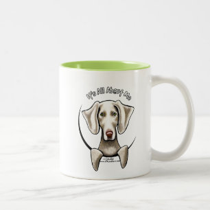Weimaraner IAAM Två-Tonad Mugg