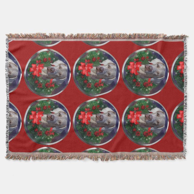 Weimaraner-jul Mysfilt (Framsidan)