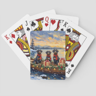 Weimaraner julbåtshögtid casinokort