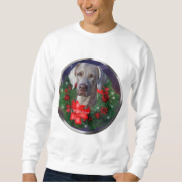 Weimaraner-julklappar Lång Ärmad Tröja