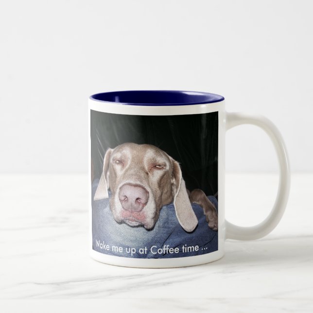 Weimaraner kaffemugg (Höger)