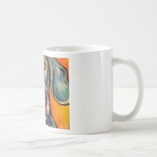 weimaraner kaffemugg
