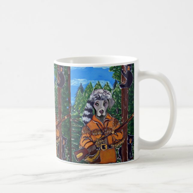Weimaraner Kaffemugg (Höger)