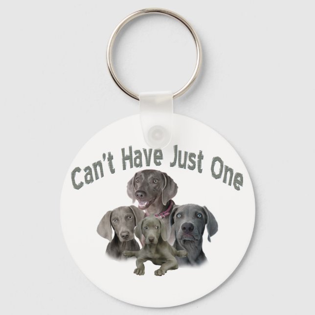 Weimaraner kan inte bara ha en nyckelring (Framsida)