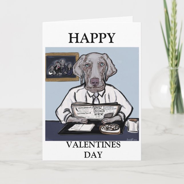 WEIMARANER KORT (Framsida)