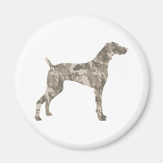 Weimaraner Magnet (Framsidan)