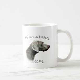 Weimaraner mamma 2 kaffemugg