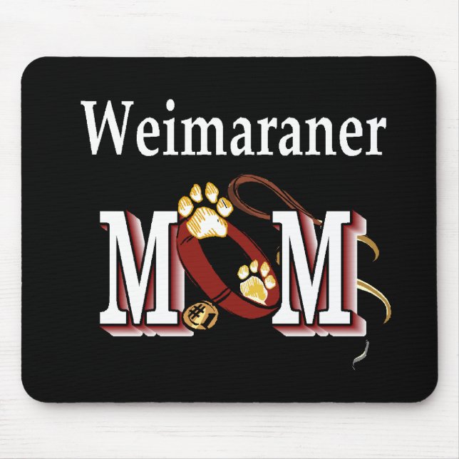 Weimaraner Mamma Gifts Musmatta (Framsidan)