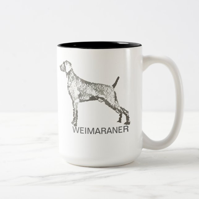 Weimaraner mugg (Höger)