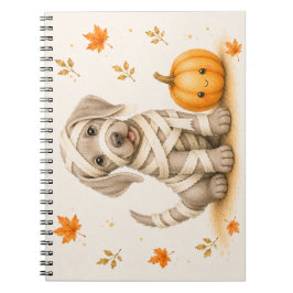 Weimaraner-mumie Halloween Anteckningsbok