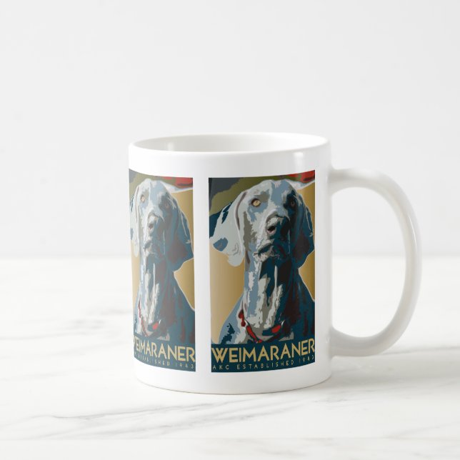 Weimaraner nation: Weimaraner 1943 mugg (Höger)