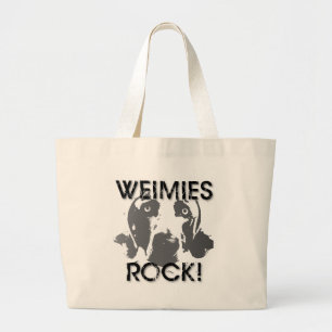 Weimaraner nation: Weimies STEN! Jumbo Tygkasse