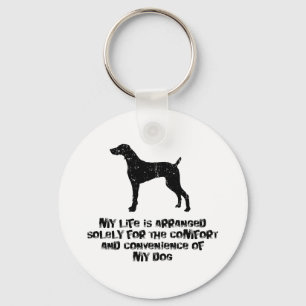 Weimaraner Nyckelring