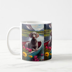 Weimaraner på en Paddle: En kristen Äventyr Kaffemugg