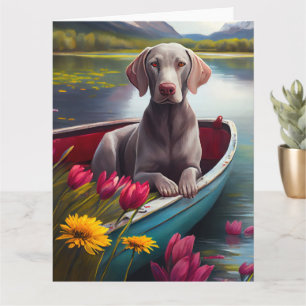 Weimaraner på en Paddle: En kristen Äventyr Kort