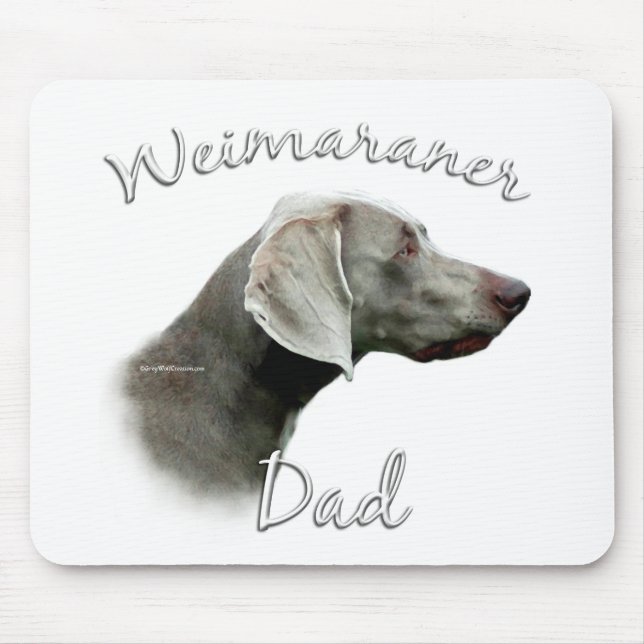 Weimaraner Pappa 2 Musmatta (Framsidan)