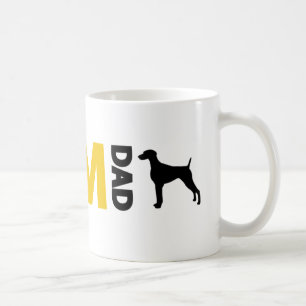 Weimaraner pappa kaffemugg