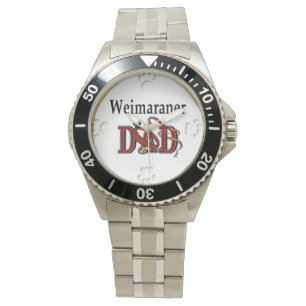 Weimaraner pappagåvor armbandsur