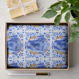 Weimaraner peering thru the letter "O" in Gold