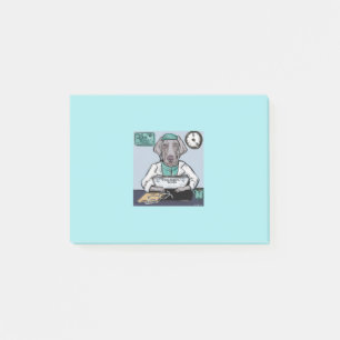 Weimaraner Post-it Block