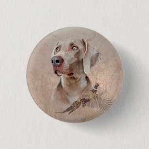 Weimaraner Poster Kanvastryck Tapestry Acrylic Pr Knapp
