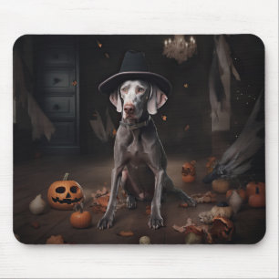Weimaraner Pumpkins Halloween Scary Musmatta