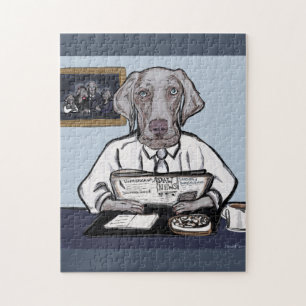 WEIMARANER PUSSEL