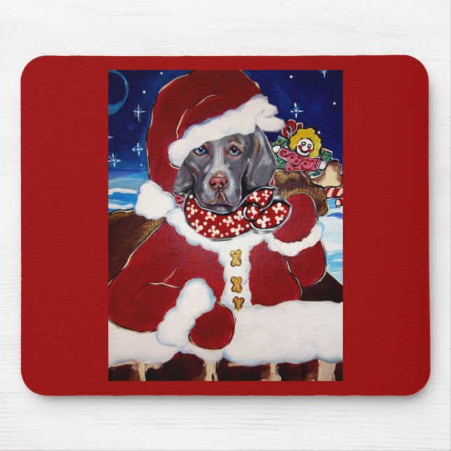 Weimaraner Santa Musmatta (Framsidan)