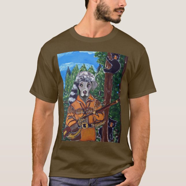 Weimaraner T Shirt (Framsida)