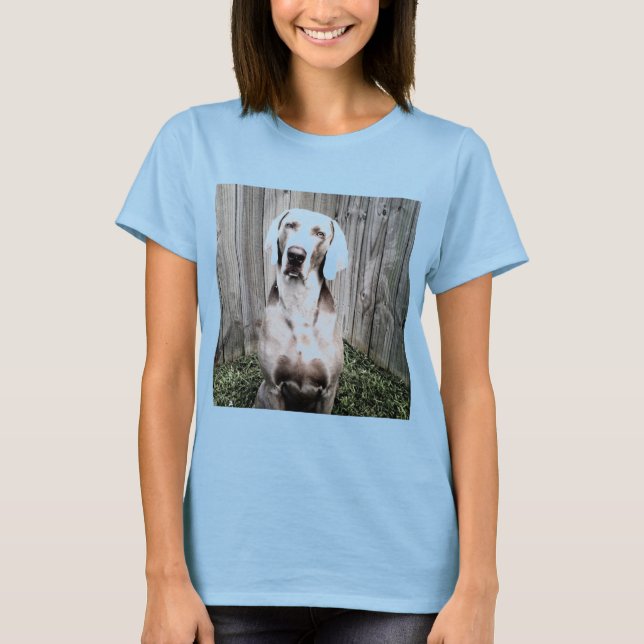 Weimaraner T-shirt (Framsida)