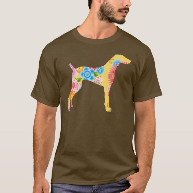 Weimaraner T-shirt (Framsida)