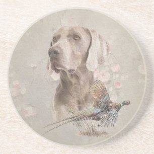 Weimaraner Tapestry Poster akrylisk utskriftsknapp Underlägg