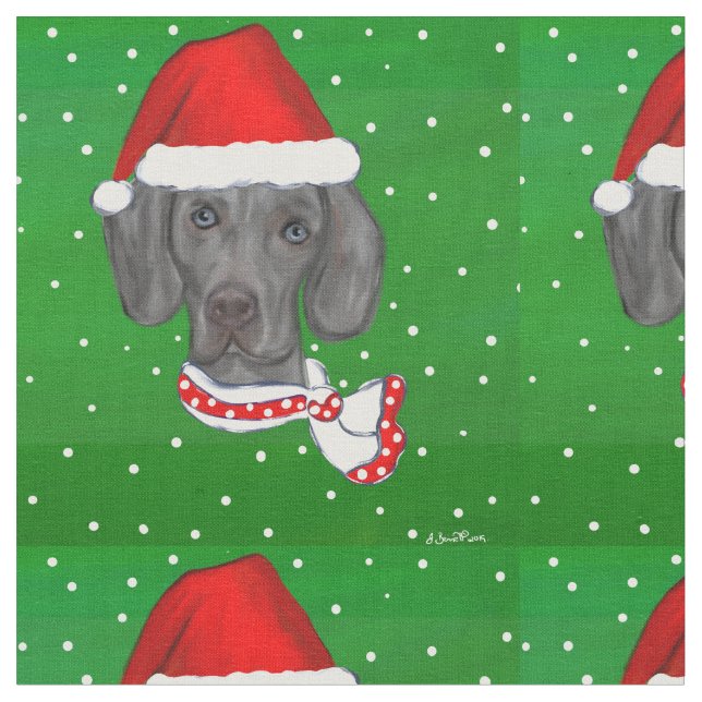WEIMARANER TYG (Närbild)