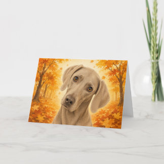 Weimaraner Välkomstkort Kort