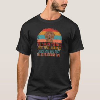 Weimaraner varje gång du gör varje måltid du tappa t shirt