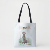Weimaraner Watercolor Personalized Dog