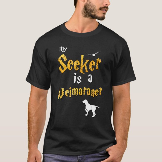 Weimaraner Weimaraner 2 T Shirt (Framsida)