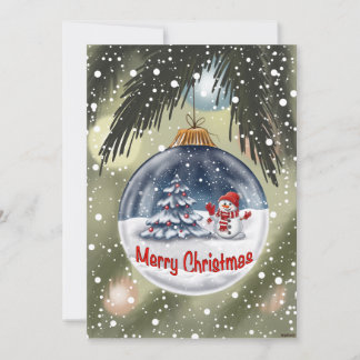 Weinachten, Karten Inbjudningar