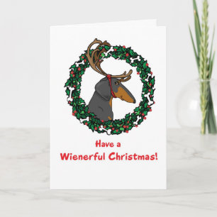 Weindeer taxjulkort helgkort